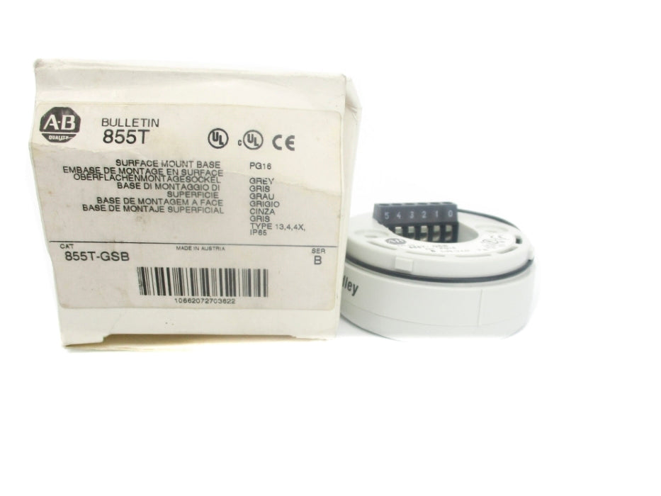 ALLEN BRADLEY 855T-GSB SER. B (WH) NSMP