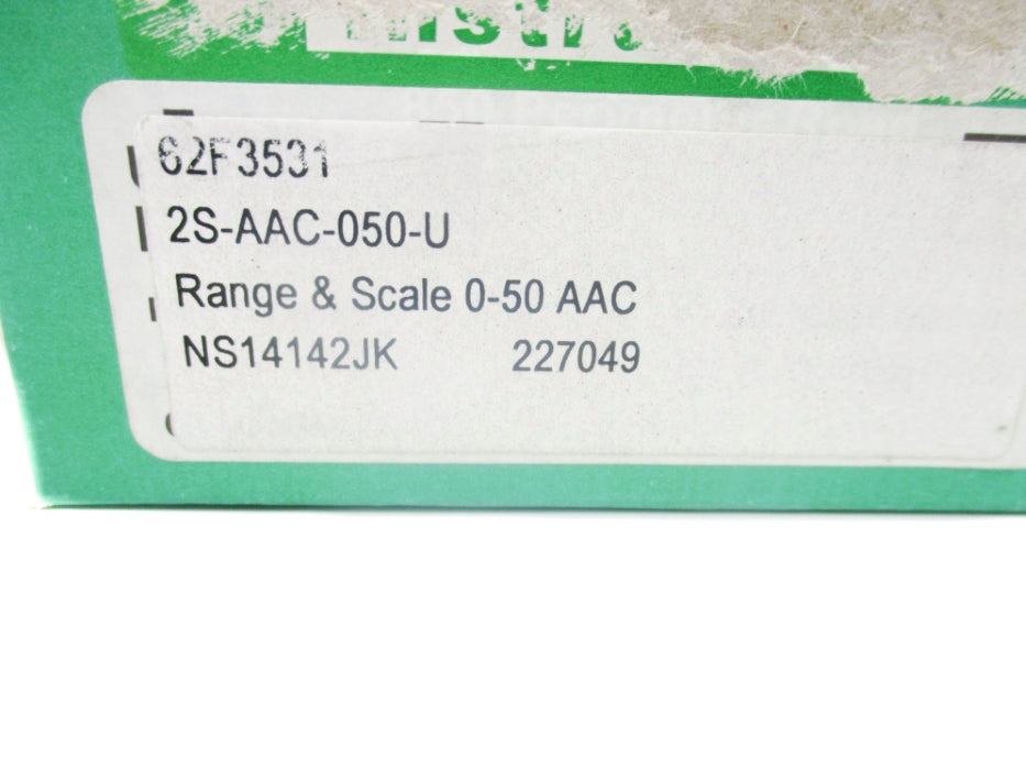 JEWELL 2S-AAC-050-U 0-50PSI NSMP