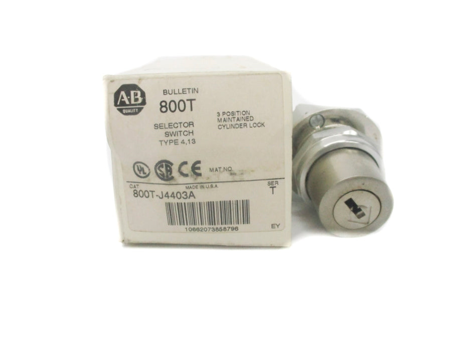 INDUSTRIAL SPARE PART 800T-J4403A  SER. T (NO KEY) (WH) NSMP