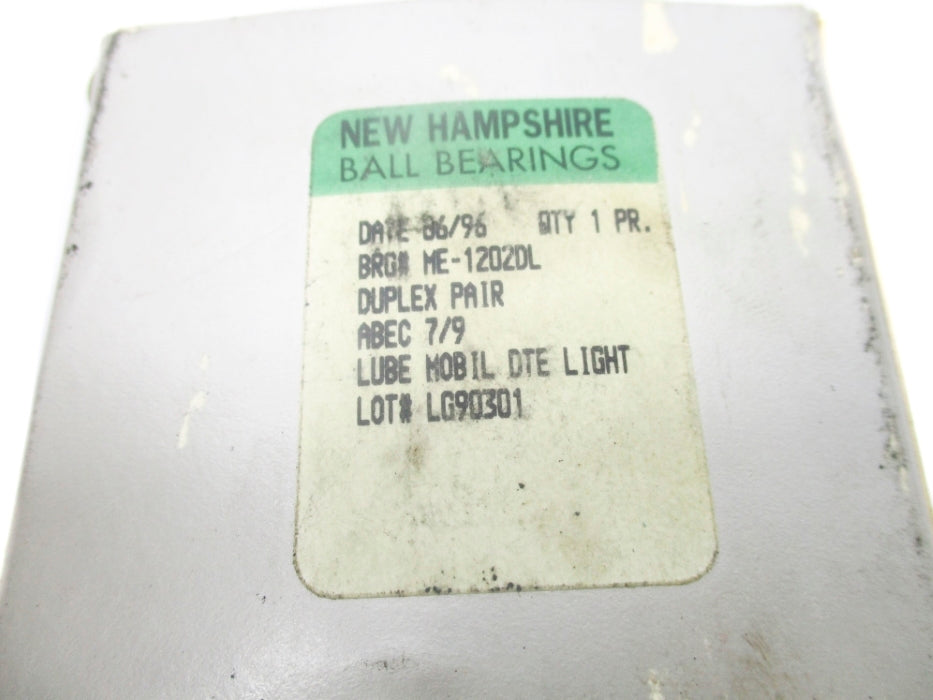 NHBB ME-1202DL (PKG OF 2) NSMP