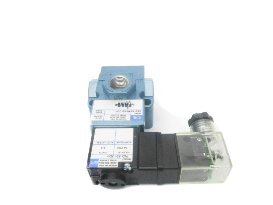 MAC 55B-12-PI-591JD 24VDC 30-150PSI NSMP