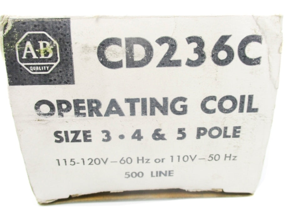 ALLEN BRADLEY CD236C (BK/WH) NSMP