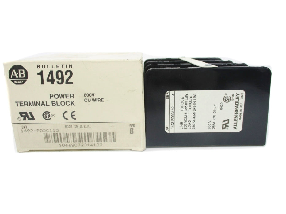 ALLEN BRADLEY 1492-PD3C112 SER. B (WH) NSMP