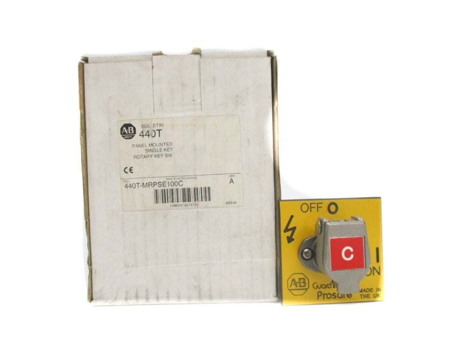 ALLEN BRADLEY 440T-MRPSE100C SER. A (NO KEY) (WH) NSMP