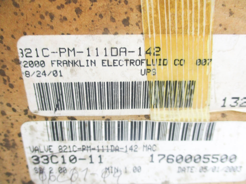 MAC 821C-PM-111DA-142 120/110V 150PSI NSMP