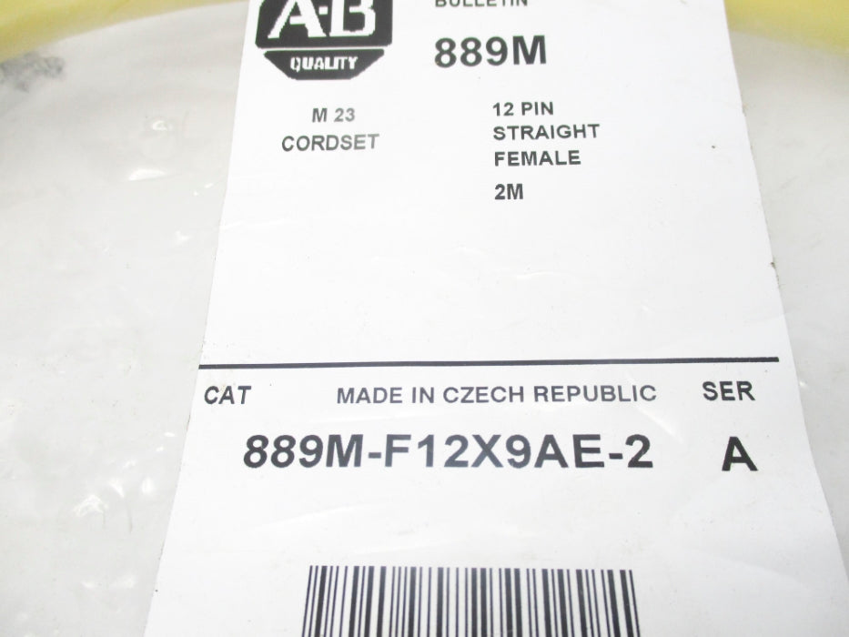 INDUSTRIAL SPARE PART 889M-F12X9AE-2 SER. A NSMP