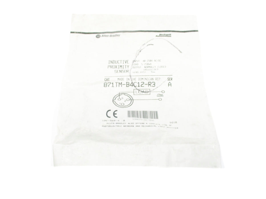 INDUSTRIAL SPARE PART 871TM-B4C12-R3 SER. A NSMP