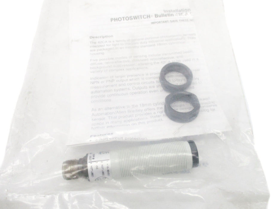 ALLEN BRADLEY 42CA-E1EZB-D4 SER. B NSMP
