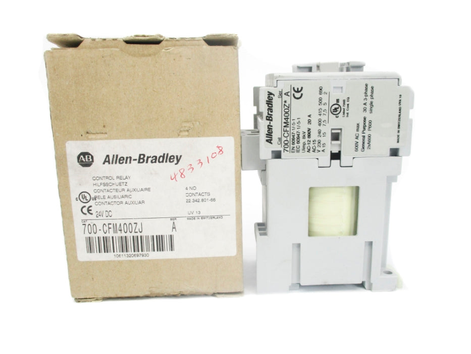 INDUSTRIAL SPARE PART 700-CFM400ZJ SER. A 24V 20A (BR/WH) NSMP