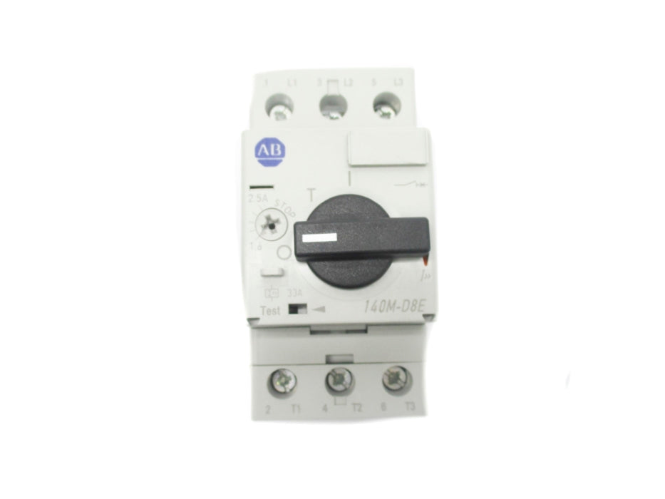 ALLEN BRADLEY 140M-D8E-B25 SER. B 1.6-2.5A 690V NSMP