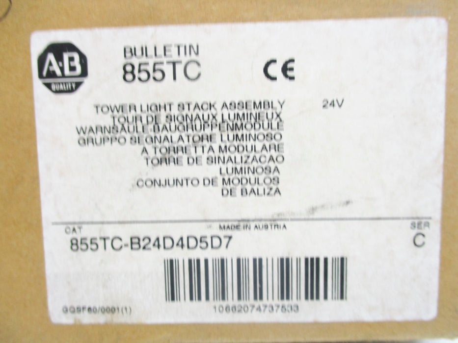 INDUSTRIAL SPARE PART 855TC-B24D4D5D7 SER. C (BR/WH) NSMP