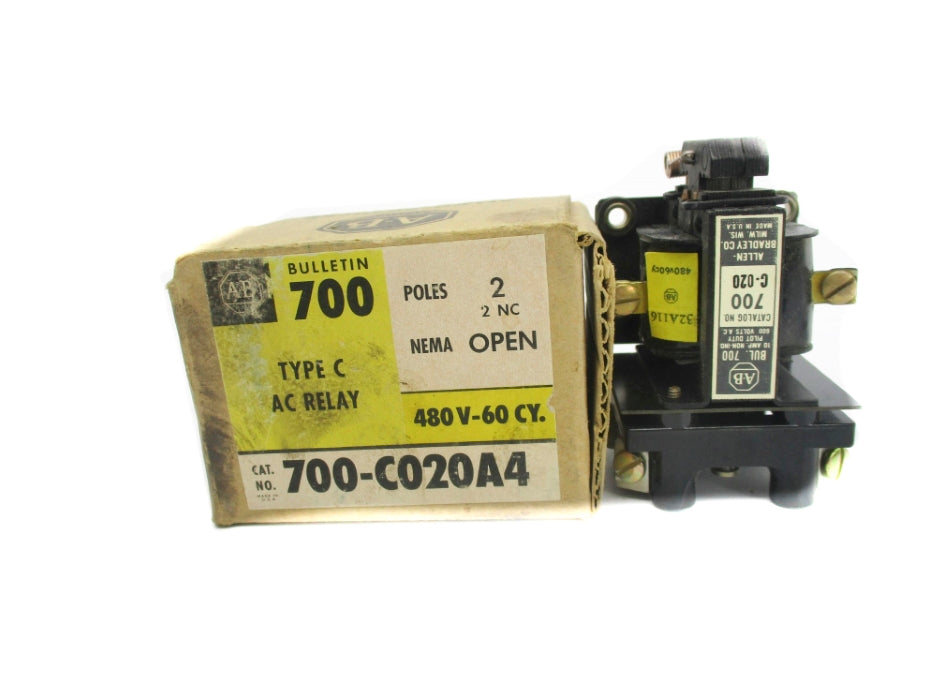 INDUSTRIAL SPARE PART 700-C020A4 480V 10A (BR/YL) NSMP