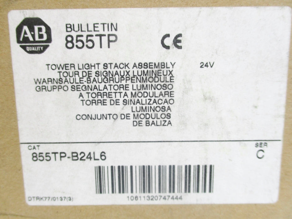 INDUSTRIAL SPARE PART 855TP-B24L6 SER. C (BR/WH) NSMP