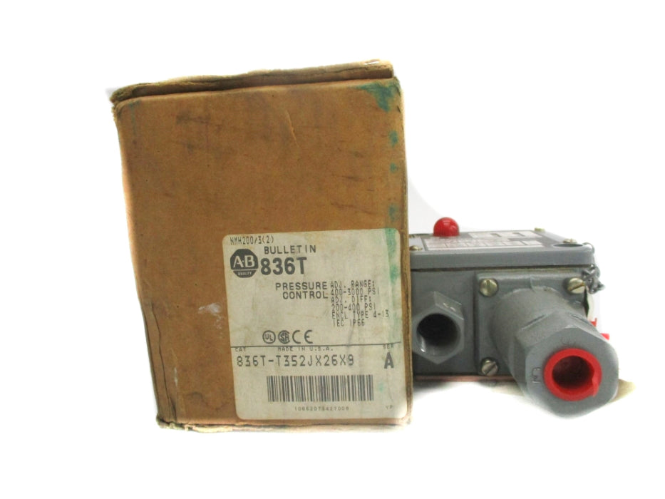 ALLEN BRADLEY 836T-T352JX26X9 SER. A 400-3000PSI (BR/WH) NSMP