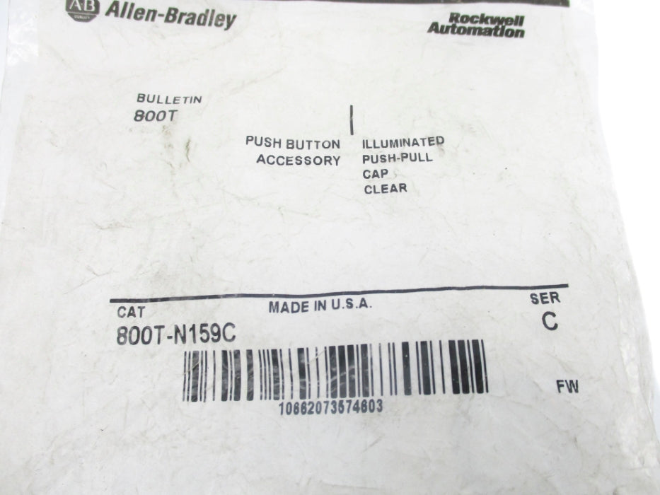 ALLEN BRADLEY 800T-N159C SER. C NSMP