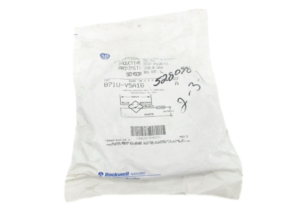 ALLEN BRADLEY 871U-V5A18 SER. A NSMP