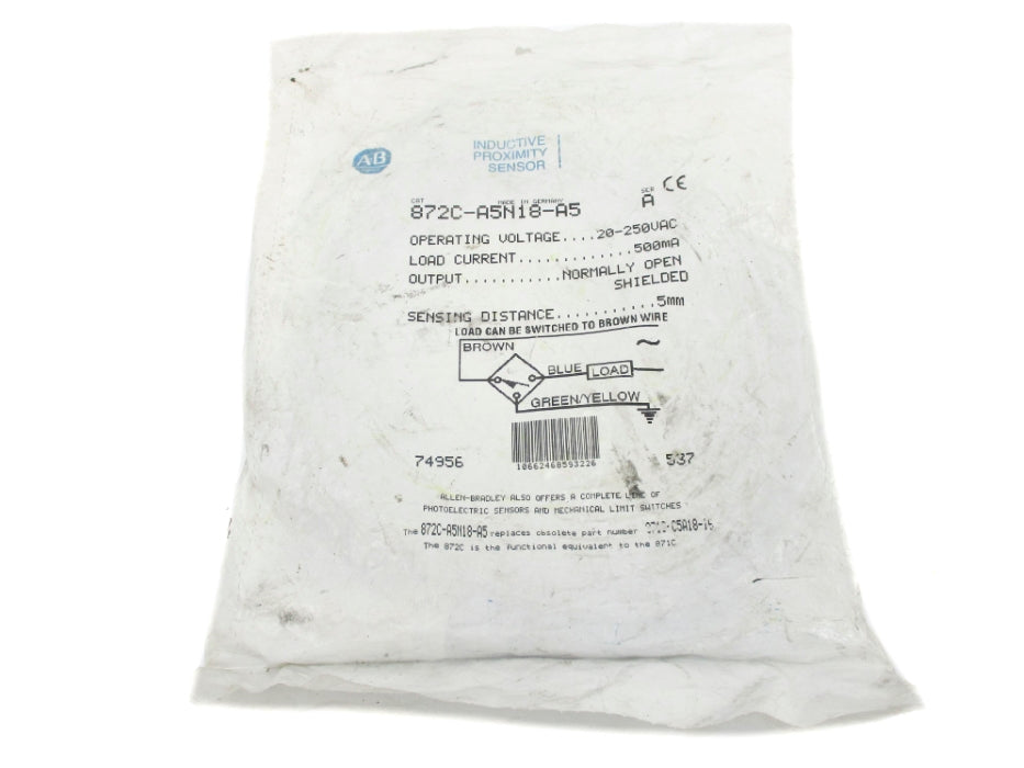 ALLEN BRADLEY 872C-A5N18-A5 SER. A NSMP
