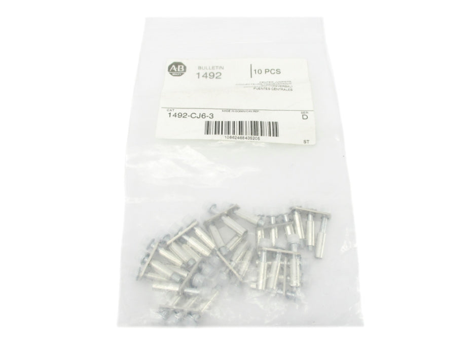 ALLEN BRADLEY 1492-CJ6-3 SER. D (PKG OF 10) NSMP