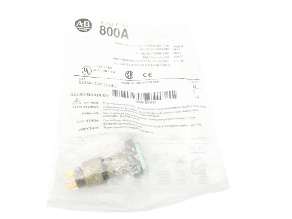 INDUSTRIAL SPARE PART 800A-T2CG24C SER. B NSMP