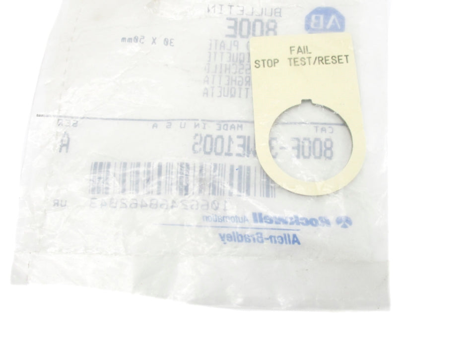 ALLEN BRADLEY 800E-35WE100S SER. A NSMP
