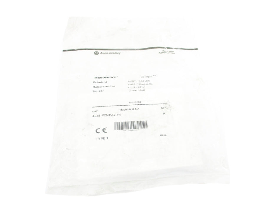 ALLEN BRADLEY 42JS-P2MPA2-Y4 SER. A NSMP