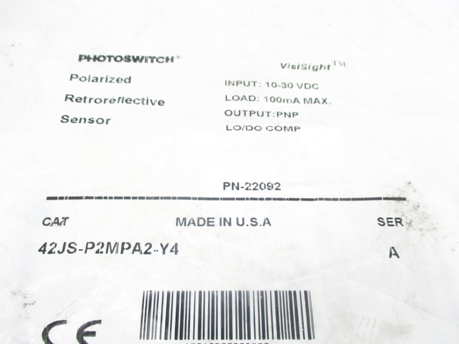 ALLEN BRADLEY 42JS-P2MPA2-Y4 SER. A NSMP