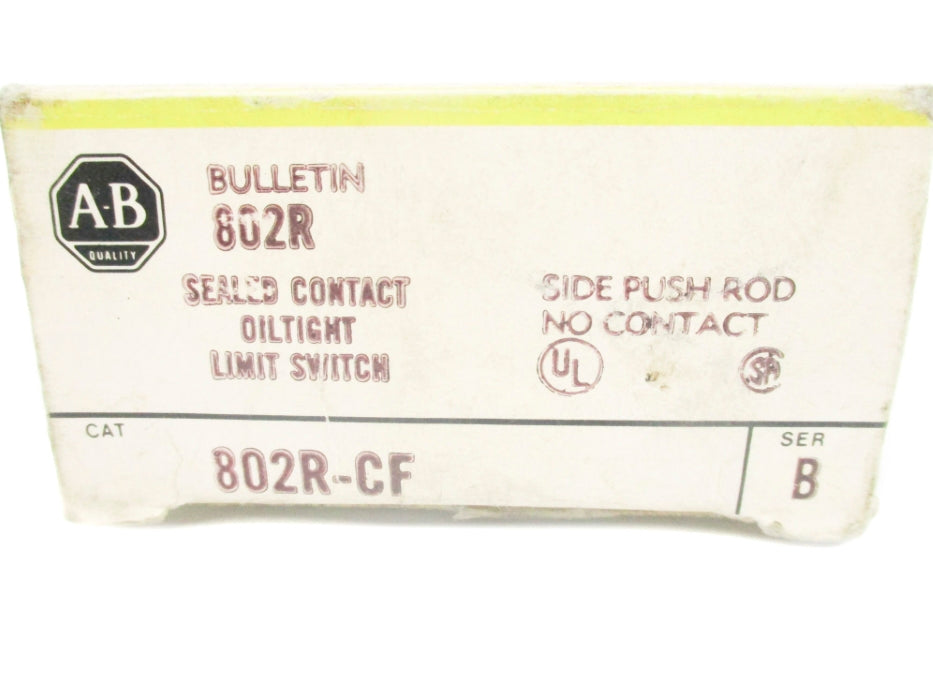 INDUSTRIAL SPARE PART 802R-CF SER. B (BK/YL) NSMP