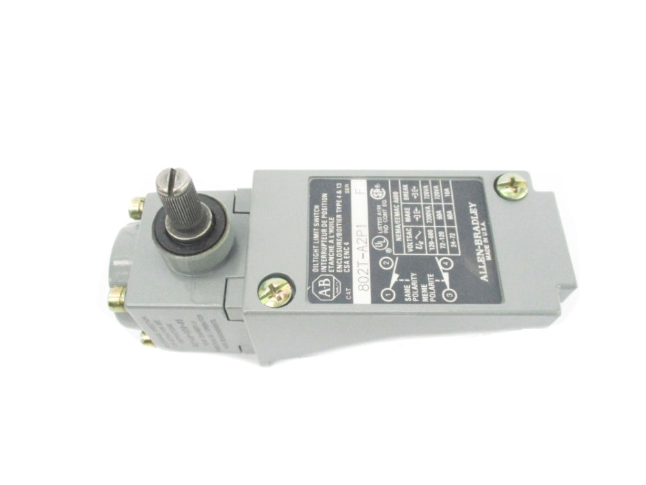 INDUSTRIAL SPARE PART 802T-A2P1 SER. F (AS PICTURED) (BK/YL)NSMP