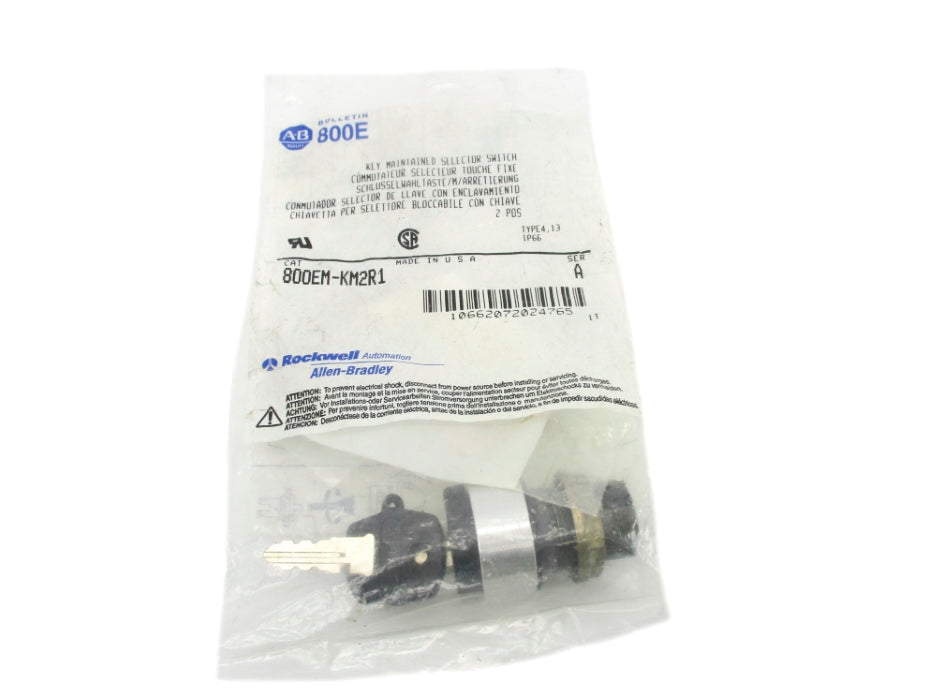 ALLEN BRADLEY 800EM-KM2R1 SER. A NSMP