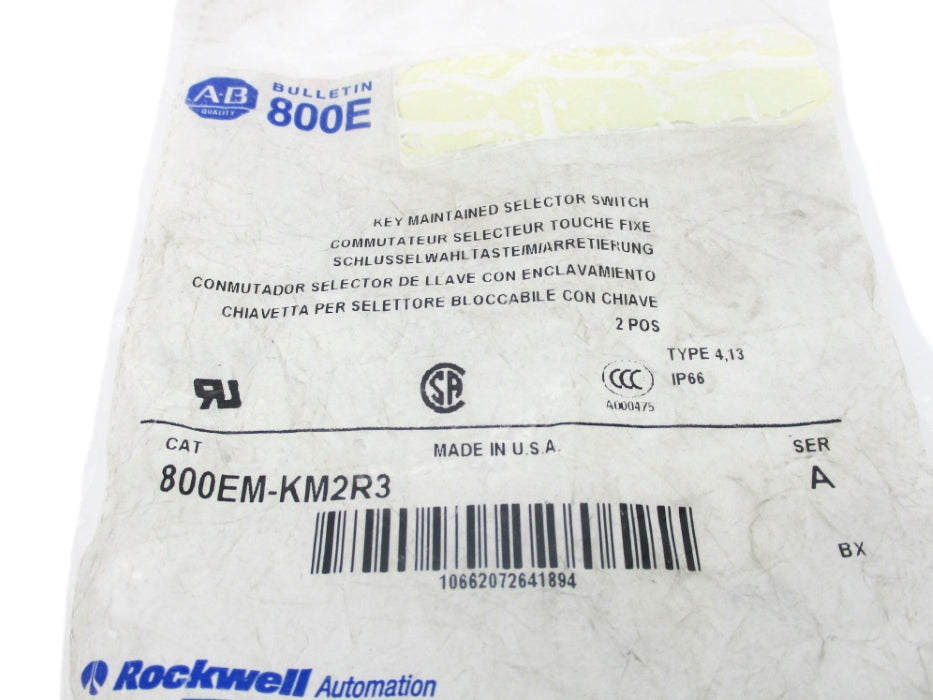 INDUSTRIAL SPARE PART 800EM-KM2R3 SER. A NSMP
