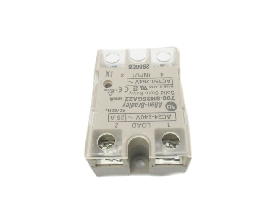 ALLEN BRADLEY 700-SH25GA22 SER. A 24-240VAC 25A (WH) NSMP