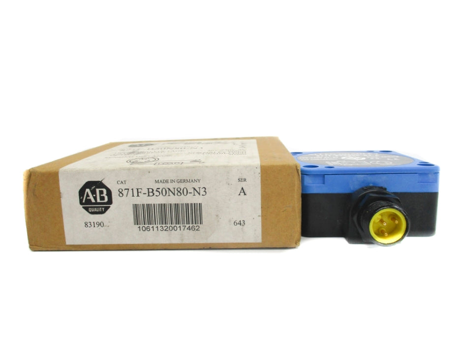INDUSTRIAL SPARE PART 871F-B50N80-N3 SER. A 40-250VAC (BR/WH) NSMP