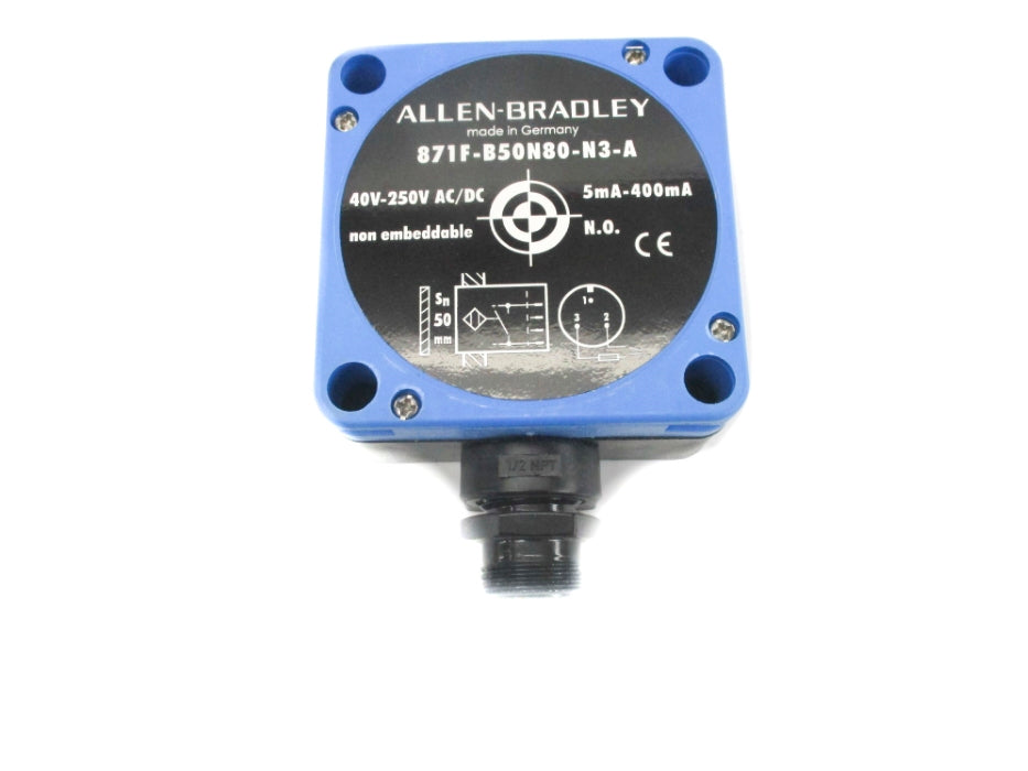 INDUSTRIAL SPARE PART 871F-B50N80-N3 SER. A 40-250VAC (BR/WH) NSMP