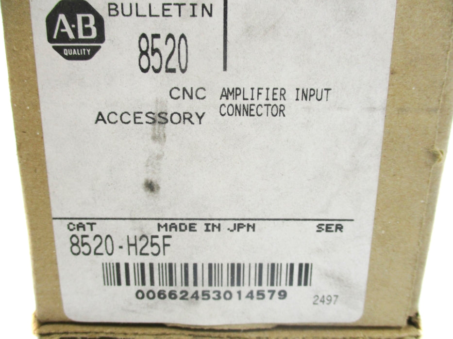 INDUSTRIAL SPARE PART 8520-H25F (BR/WH) NSMP