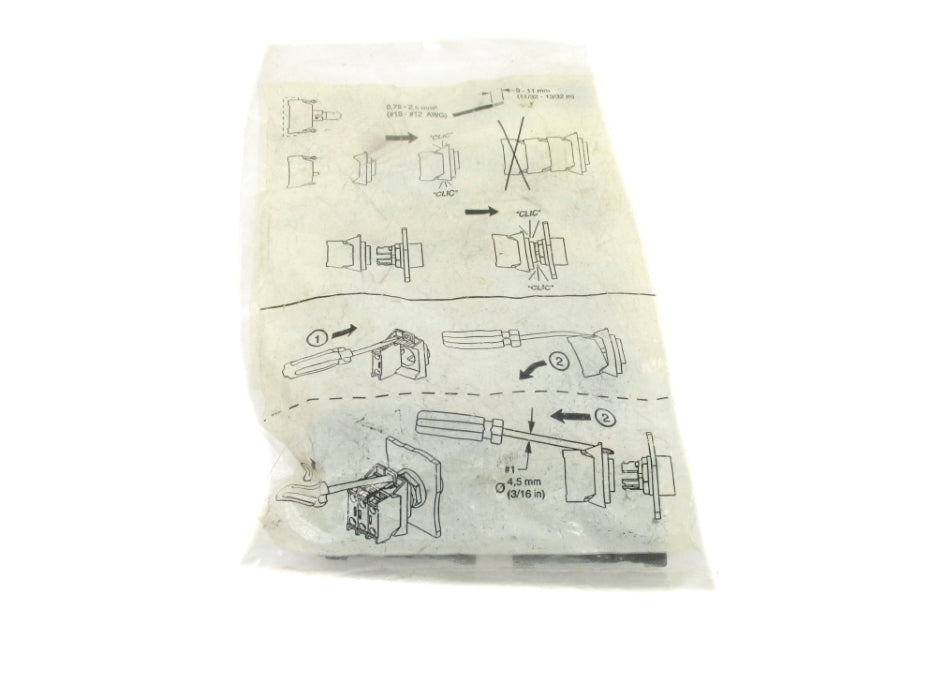 ALLEN BRADLEY 800E-3DL5X20 SER. A NSMP