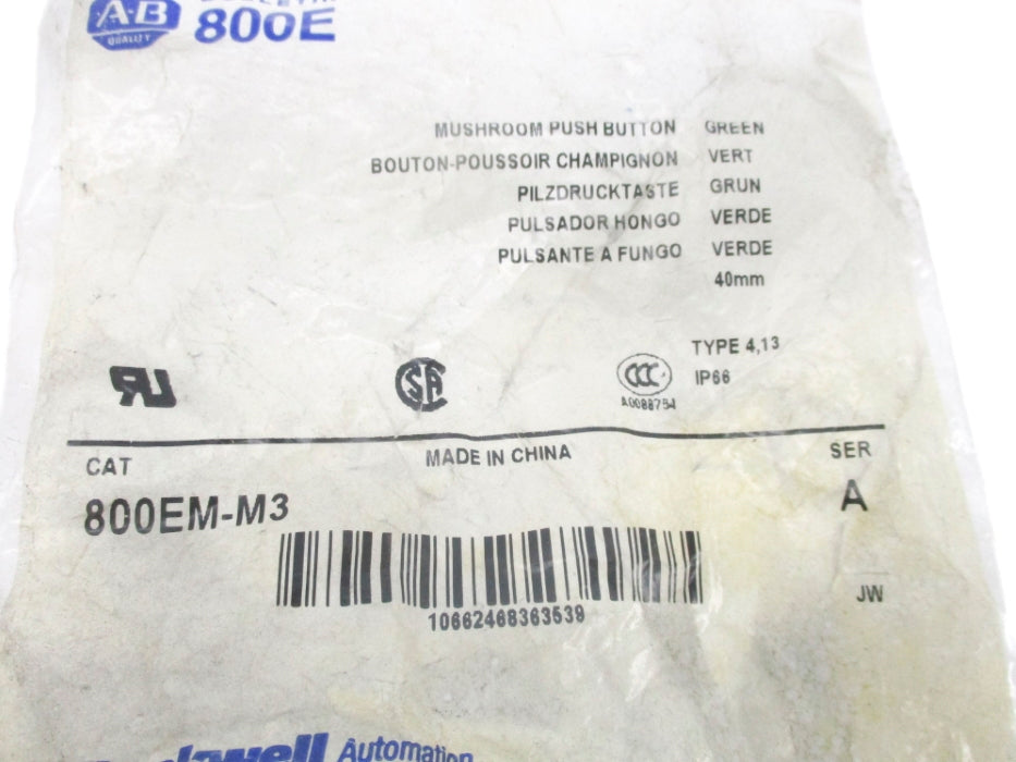 INDUSTRIAL SPARE PART 800EM-M3 SER. A NSMP