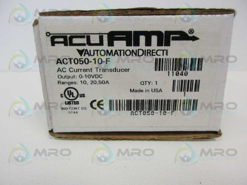 AUTOMATION DIRECT ACT050-10-F AC CURRENT TRANSDUCER *FACTORY SEALED*