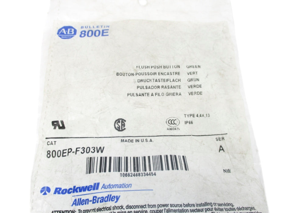 INDUSTRIAL SPARE PART 800EP-F303W SER. A NSMP