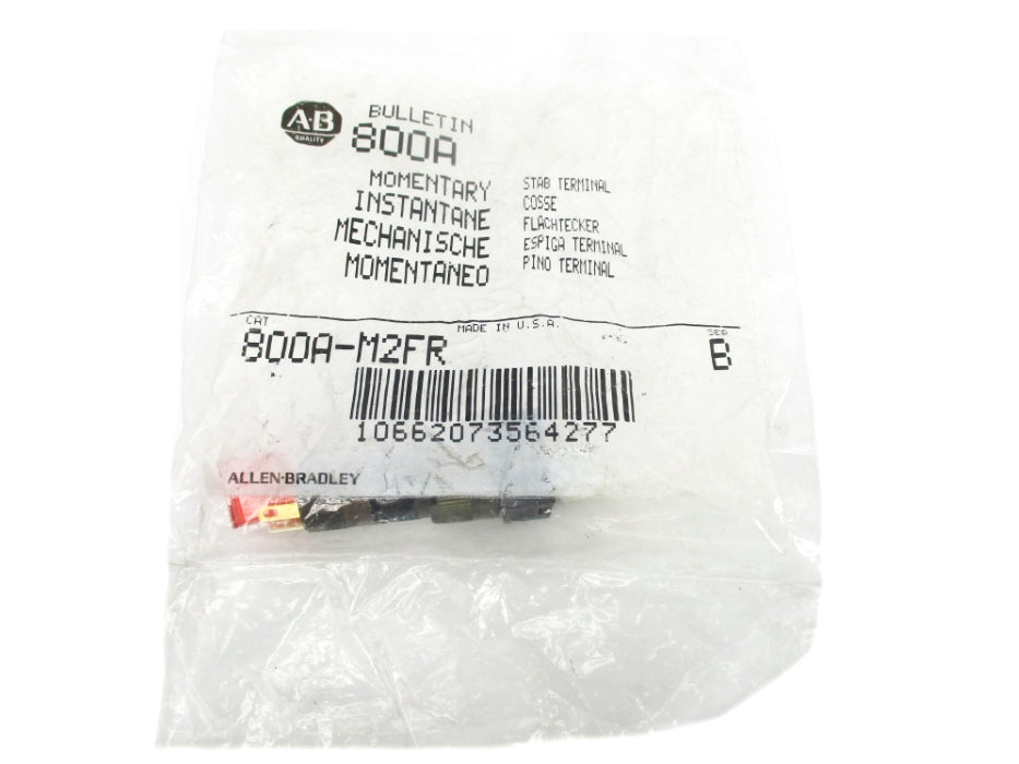 ALLEN BRADLEY 800A-M2FR SER. B NSMP