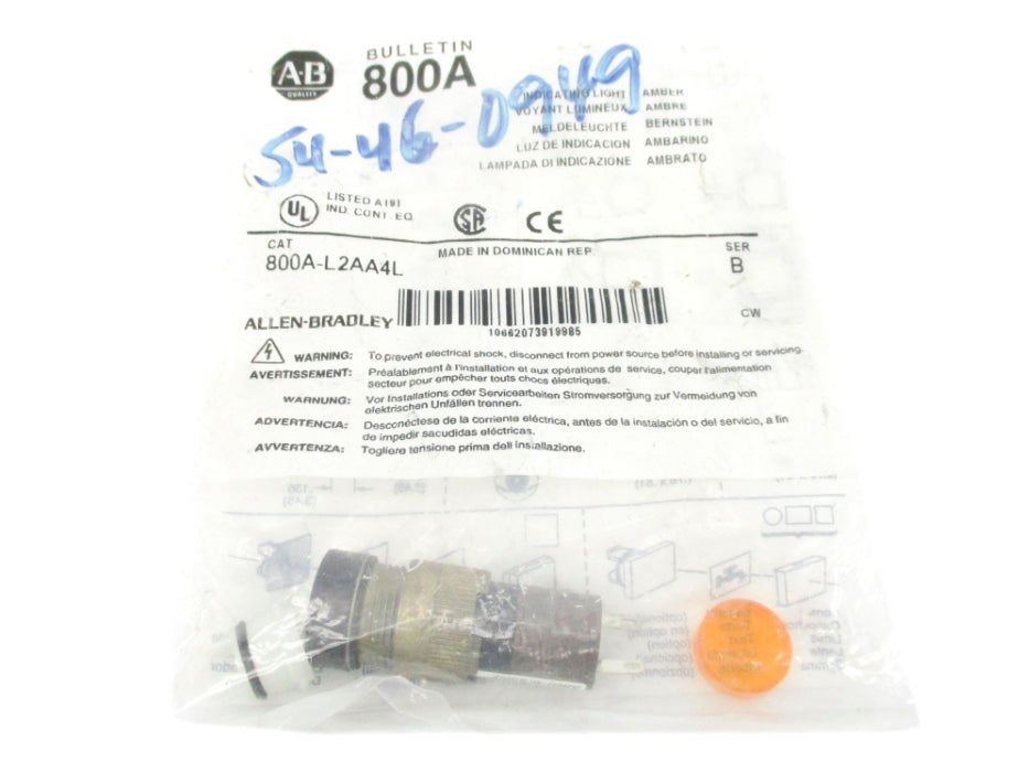 INDUSTRIAL SPARE PART 800A-L2AA4L SER. B NSMP