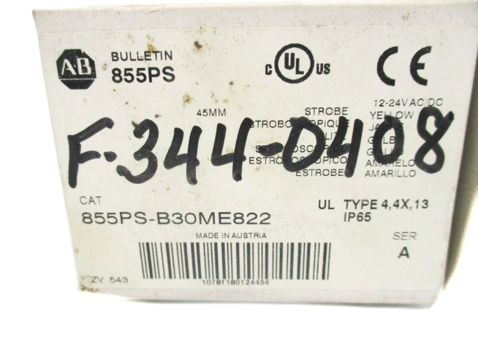 INDUSTRIAL SPARE PART 855PS-B30ME822 SER. A (WH) NSMP