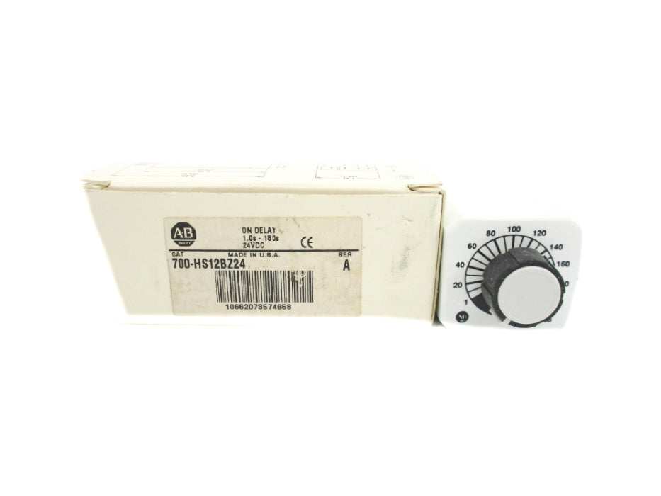 INDUSTRIAL SPARE PART 700-HS12BZ24 SER. A 24VDC 1.0S-180S (WH) NSMP