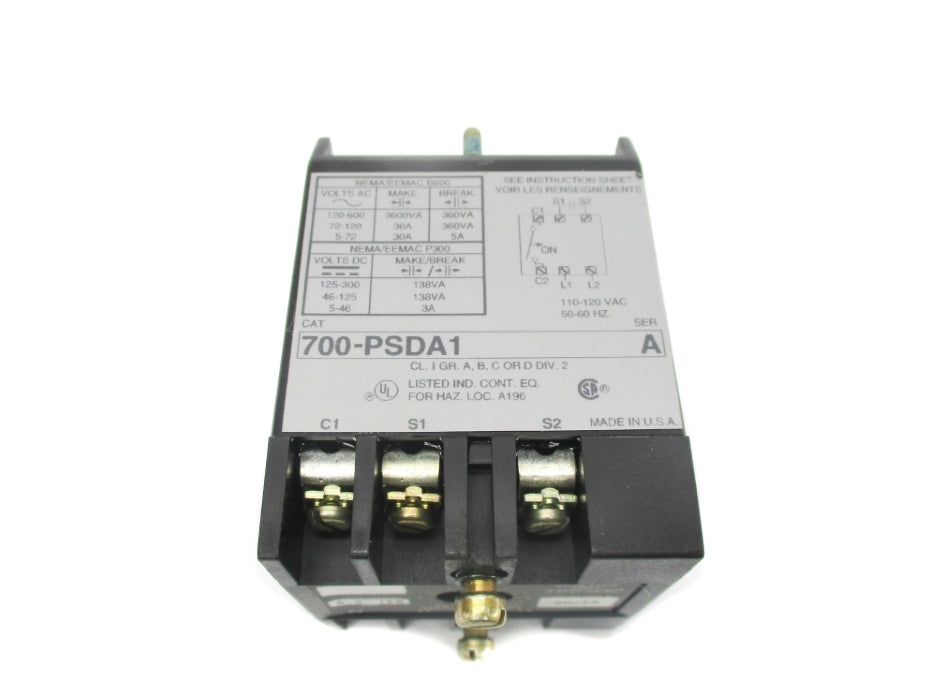 INDUSTRIAL SPARE PART 700-PSDA1 SER. A 110/120V 6-120S (WH) NSMP