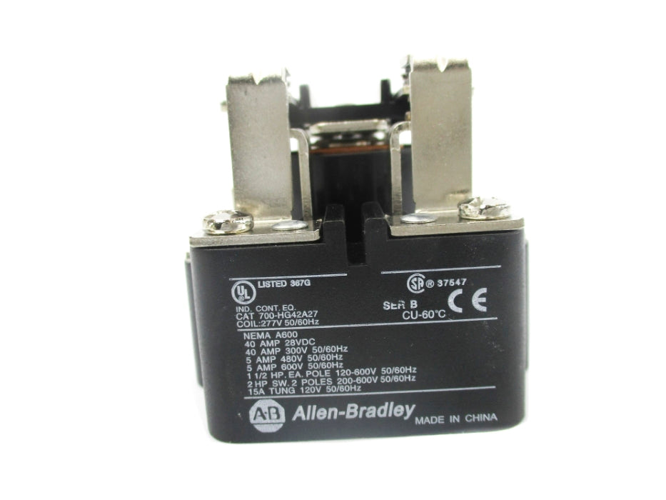 INDUSTRIAL SPARE PART 700-HG42A27 SER. B 277V 40A (WH) NSMP