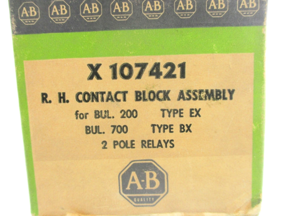 INDUSTRIAL SPARE PART X107421 (BK/GR) NSMP