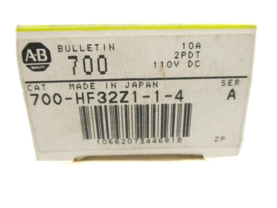 INDUSTRIAL SPARE PART 700-HF32Z1-1-4 SER. A 110VDC 10A (BK/YL) NSMP