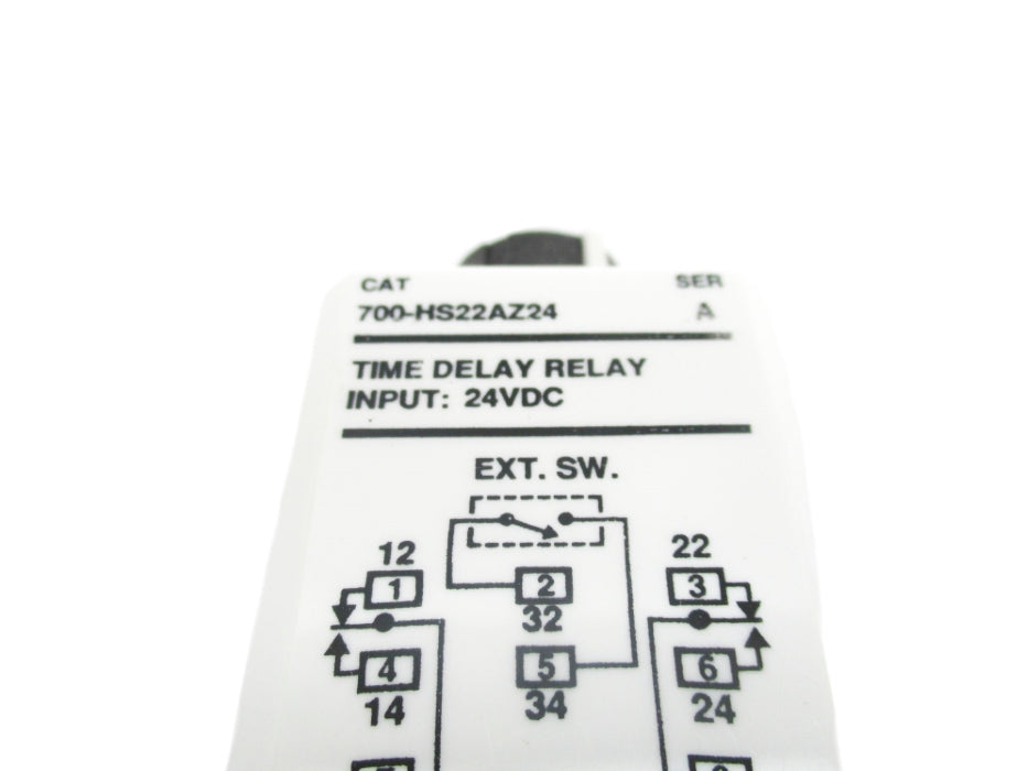 INDUSTRIAL SPARE PART 700-HS22AZ24 SER. A 24VDC 12A 0.1S-10S UNMP