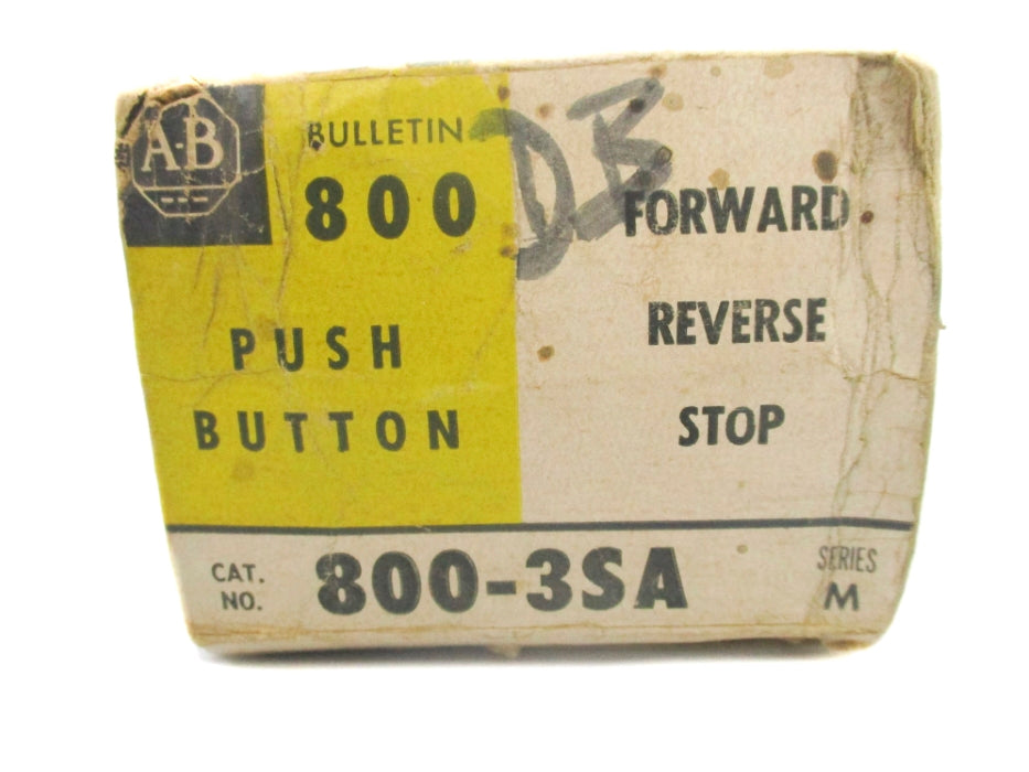 ALLEN BRADLEY 800-3SA SER. M (BK/YL) NSMP