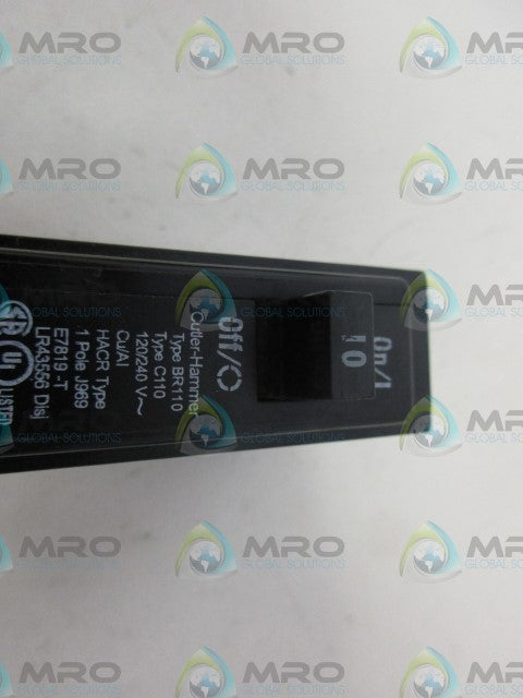 CUTLER HAMMER BR110 CIRCUIT BREAKER *NEW NO BOX*