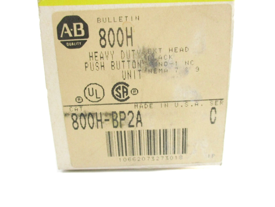 INDUSTRIAL SPARE PART 800H-BP2A SER. C (BK/YL) NSMP